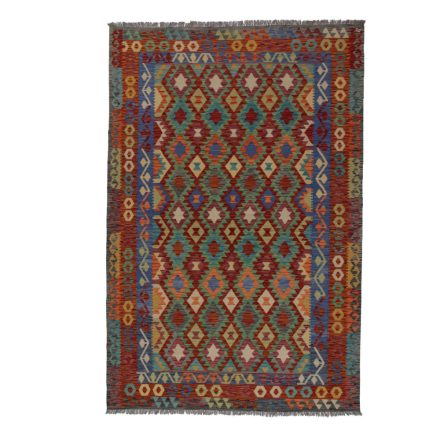 Kelim rug Chobi 202x300 Handmade Afghan wool Kelim rug