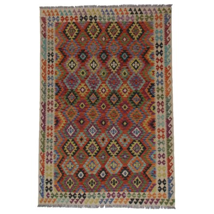 Kilim rug Chobi 197x282 hand woven Afghan Kelim rug