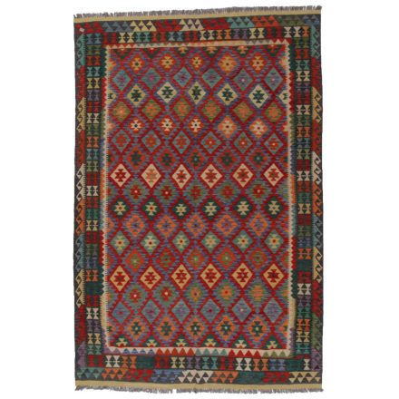 Kelim rug Chobi 201x298 Handmade Afghan wool Kelim rug