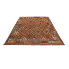 Ethnic Kilim rug Chobi 205x287 Handmade Afghan wool Kilim rug