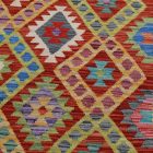 Ethnic Kilim rug Chobi 205x287 Handmade Afghan wool Kilim rug