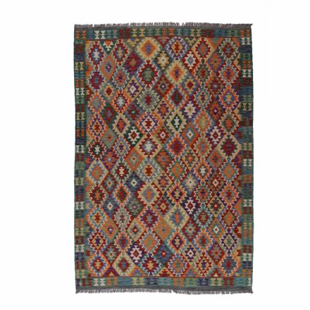 Kelim rug Chobi 206x302 Handmade Afghan wool Kelim rug