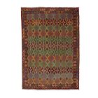 Ethnic Kilim rug Chobi 253x360 Handmade Afghan wool Kilim rug