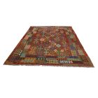 Ethnic Kilim rug Chobi 246x350 Handmade Afghan wool Kilim rug