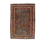 Ethnic Kilim rug Chobi 250x344 Handmade Afghan wool Kilim rug