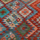Ethnic Kilim rug Chobi 250x344 Handmade Afghan wool Kilim rug