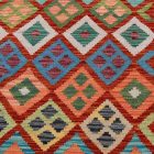 Ethnic Kilim rug Chobi 245x340 Handmade Afghan wool Kilim rug