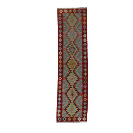 Kelim rug Chobi 78x300 handmade Afghan Kelim rug