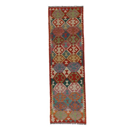 Kelim rug Chobi 90x292 handmade Afghan Kelim rug