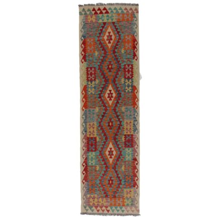 Kelim rug Chobi 84x300 handwoven Afghan Kelim rug