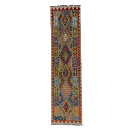 Kelim rug Chobi 79x297 handwoven Afghan Kelim rug