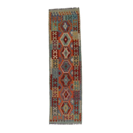 Kelim rug Chobi 80x284 handwoven Afghan Kelim rug