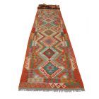 Kilim runner rug Chobi 105x686 extra long hand woven kilim