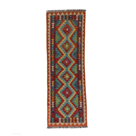 Kelim rug Chobi 68x201 handwoven nomad Kelim rug