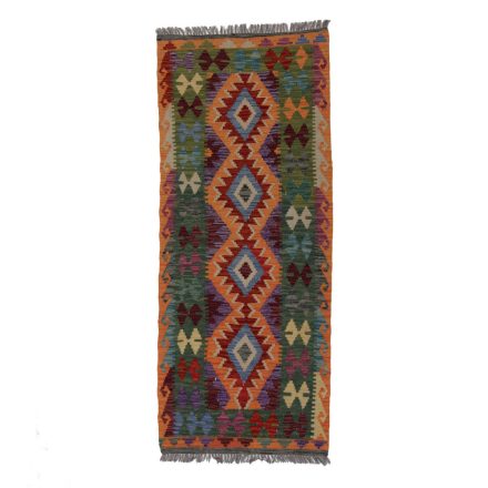 Kelim rug Chobi 78x191 handmade Afghan Kelim rug