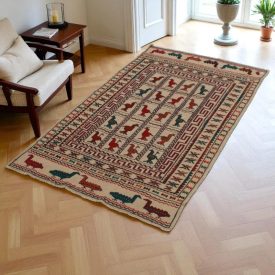 Tribal Kilim rug Adarskan 130x193 Nomadic Wall Carpet