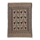 Tribal Kilim rug Adarskan 128x180 Nomadic Wall Carpet