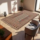 Tribal Kilim rug Adarskan 116x193 Nomadic Wall Carpet