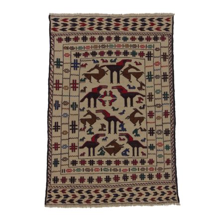 Tribal Kilim rug Adarskan 130x197 Nomadic Wall Carpet