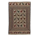 Tribal Kilim rug Adarskan 126x192 Nomadic Wall Carpet