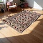 Tribal Kilim rug Adarskan 126x202 Nomadic Wall Carpet