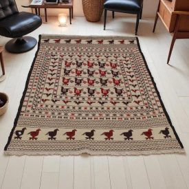 Tribal Kilim rug Adarskan 122x188 Nomadic Wall Carpet