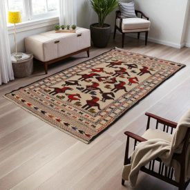 Tribal Kilim rug Adarskan 116x206 Nomadic Wall Carpet