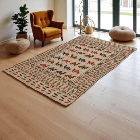 Tribal Kilim rug Adarskan 116x187 Nomadic Wall Carpet