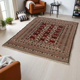 Tribal Kilim rug Adarskan 122x191 Nomadic Wall Carpet