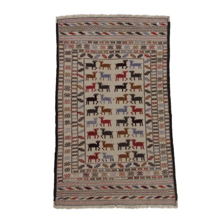 Tribal Kilim rug Adarskan 136x194 Nomadic Wall Carpet