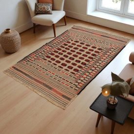 Tribal Kilim rug Adarskan 108x177 Nomadic Wall Carpet
