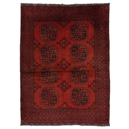 Afghan rug Elephant Foot 156x208 handmade oriental carpet