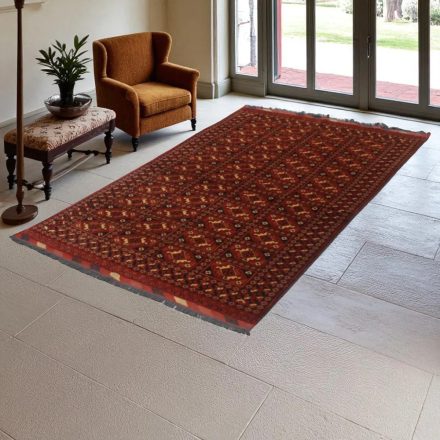 Oriental carpet 59x92 handmade Afghan wool carpet