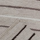 Rag rug 152x81 striped cotton Rag rug