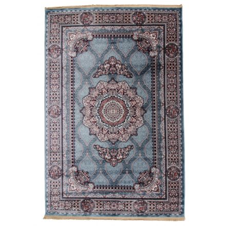 Classic carpet dark blue 200x300 machine-made polyester rug