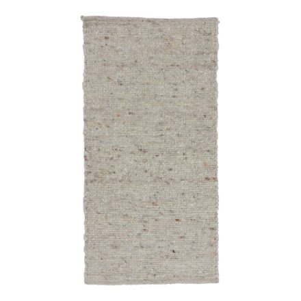 Thick woven rug Rustic 60x120 wool modern rug