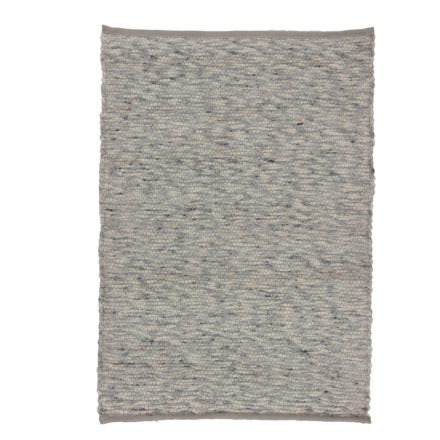 Thick woven rug Rustic 80x115 wool modern rug