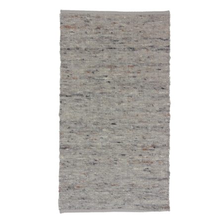 Thick wool rug Rustic 72x131 woven modern rug