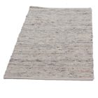 Thick wool rug Rustic 72x131 woven modern rug