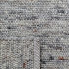 Thick wool rug Rustic 72x131 woven modern rug