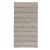Thick woven rug Rustic 71x133 wool modern rug