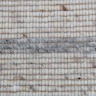 Thick woven rug Rustic 71x133 wool modern rug