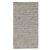 Thick woven rug Rustic 72x131 wool modern rug