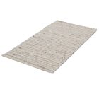 Thick woven rug Rustic 72x131 wool modern rug