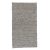 Thick wool rug Rustic 71x131 woven modern rug