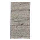Thick wool rug Rustic 70x133 woven modern rug