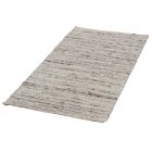 Thick wool rug Rustic 70x133 woven modern rug