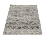 Thick woven rug Rustic 71x124 wool modern rug