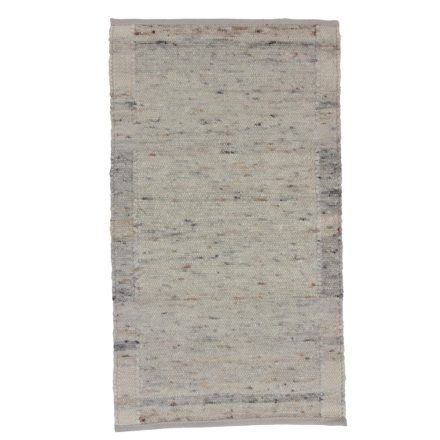 Thick woven rug Rustic 72x128 wool modern rug