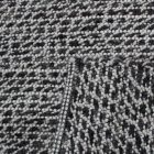 Thick woven rug Rustic 72x131 wool modern rug
